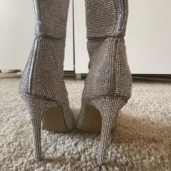Steve Madden Rhinetsone boots- size 7! - Picture 9 of 12